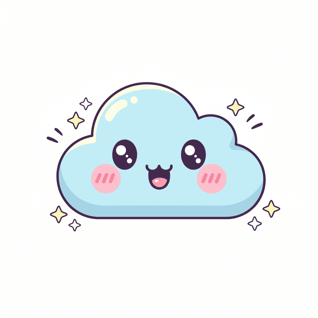 Cloud (Anime) - medium cartoon drawing idea