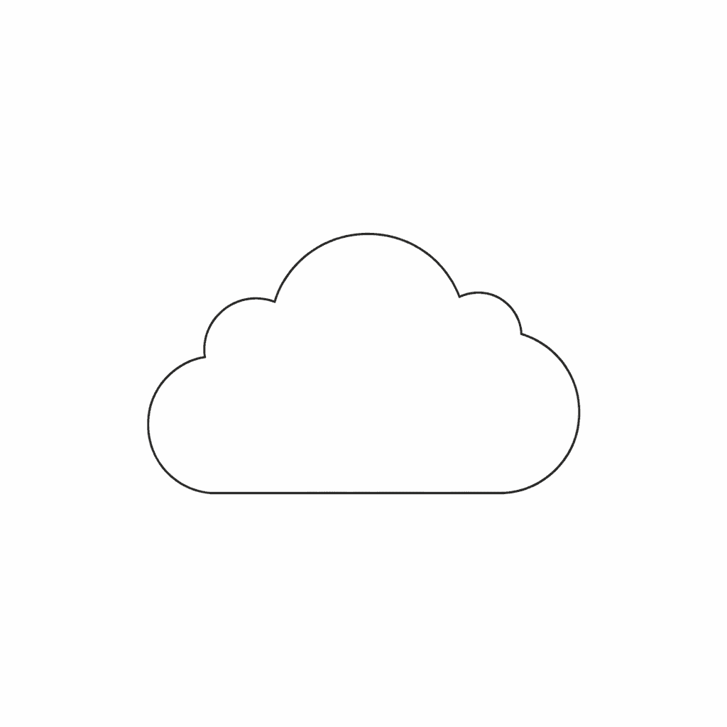 Cloud (Sketch) - easy sketch drawing idea