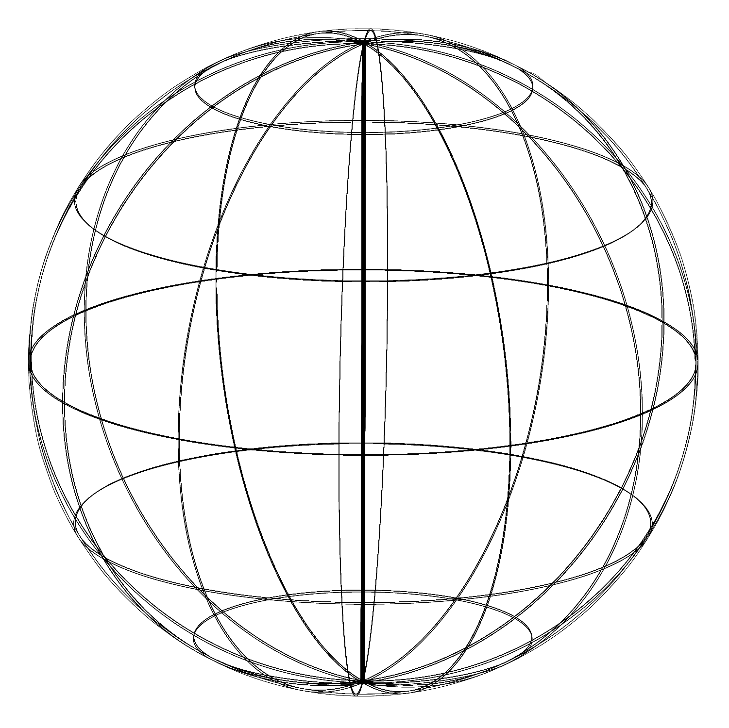 Sphere - easy realistic drawing idea for objects