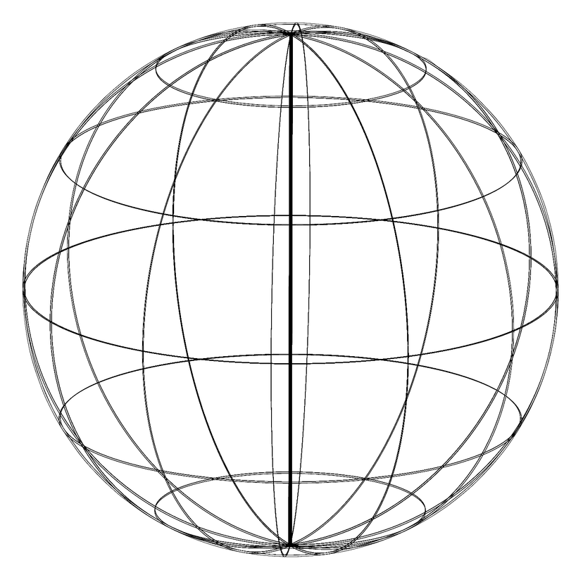 Sphere - easy realistic drawing idea