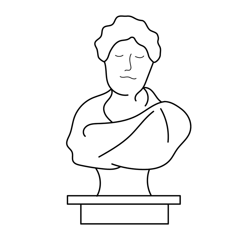 Statue - hard realistic drawing idea