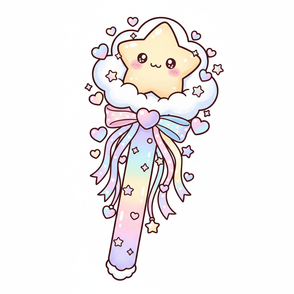 Wand - hard cartoon drawing idea for fantasy