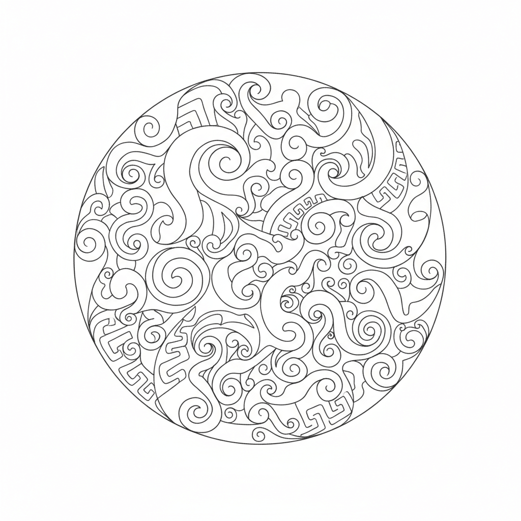 Zentangle - easy sketch drawing idea for objects