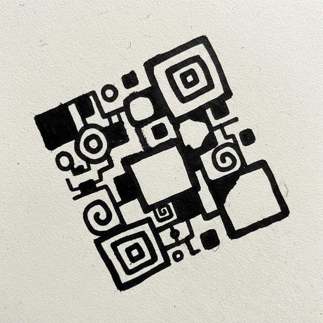 Zentangle Pattern with Marker Pen - easy marker drawing idea